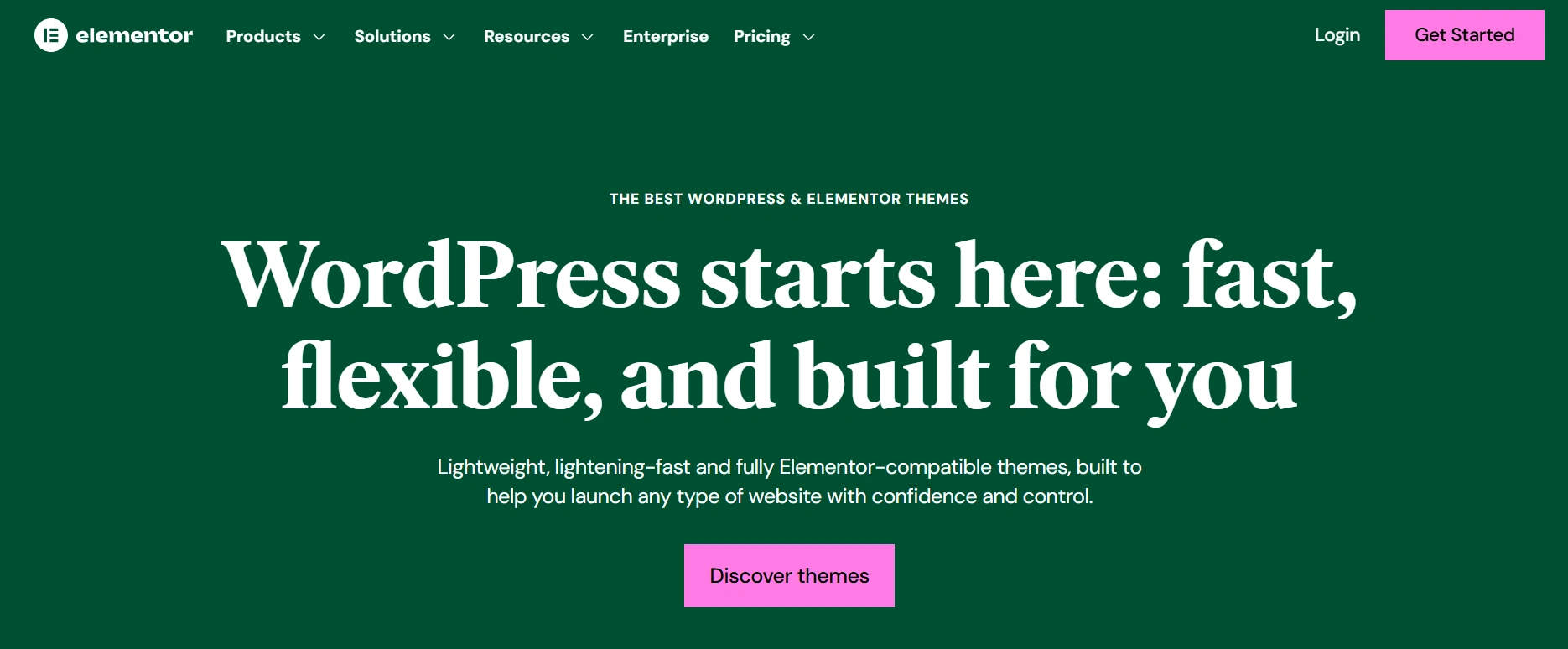 Hello Elementor theme