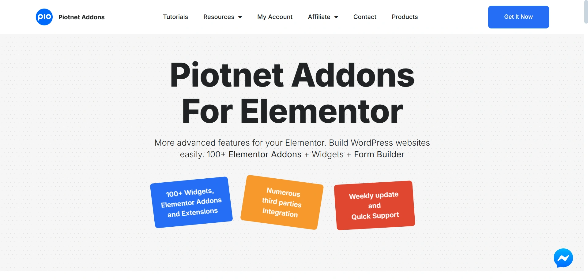 Piotnet Addons for Elementor