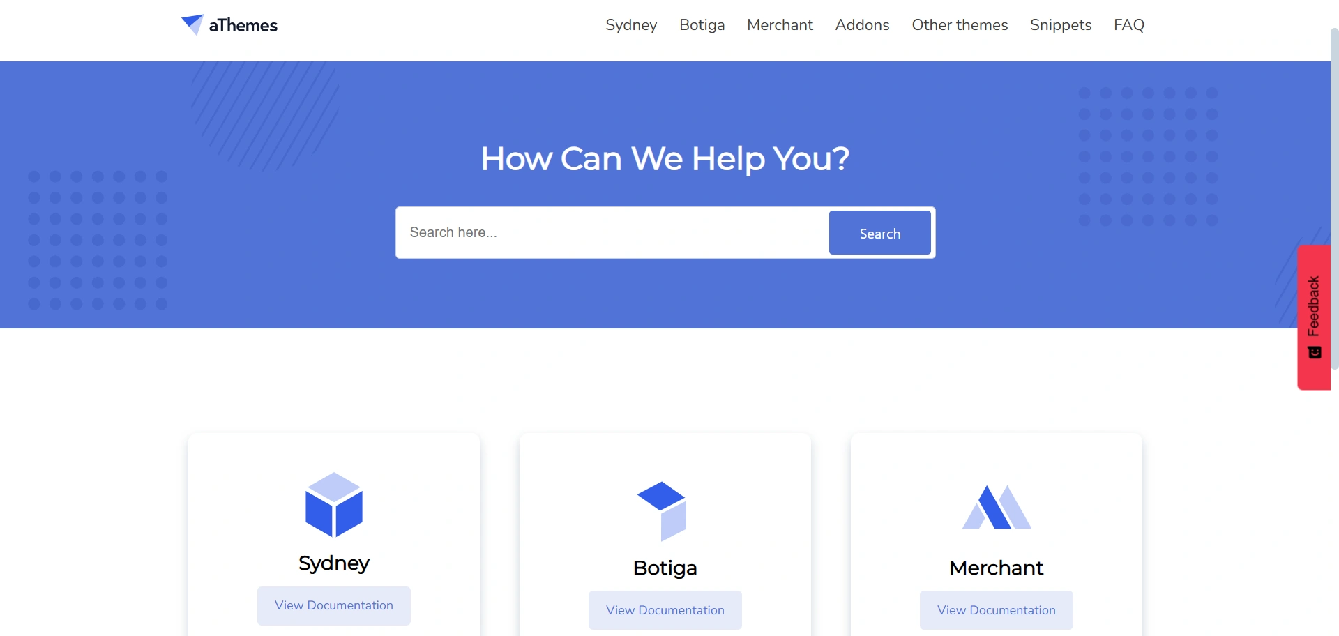 aThemes Knowledge Base