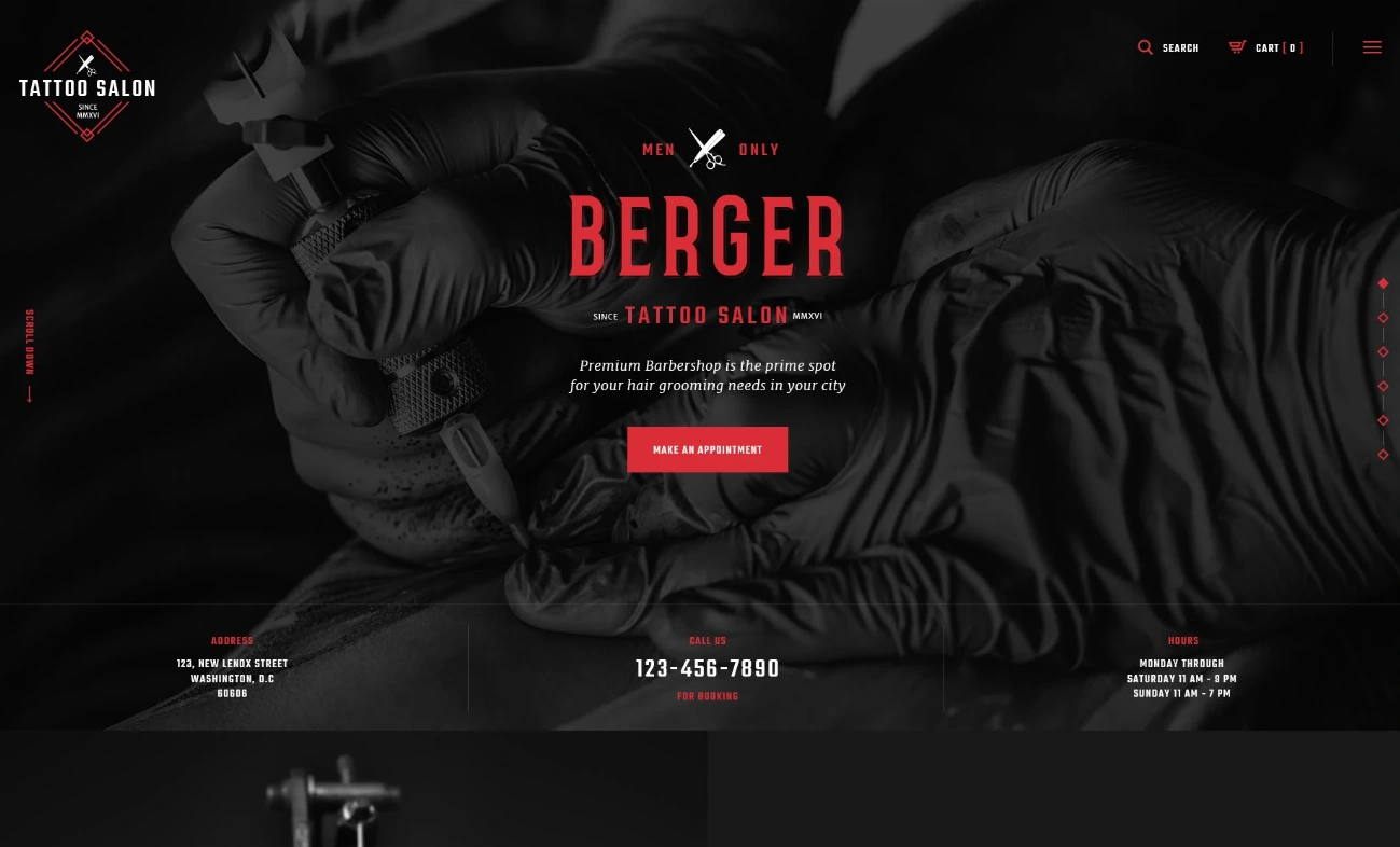 Berger WordPress Theme