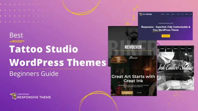 Best Tattoo Studio WordPress Themes