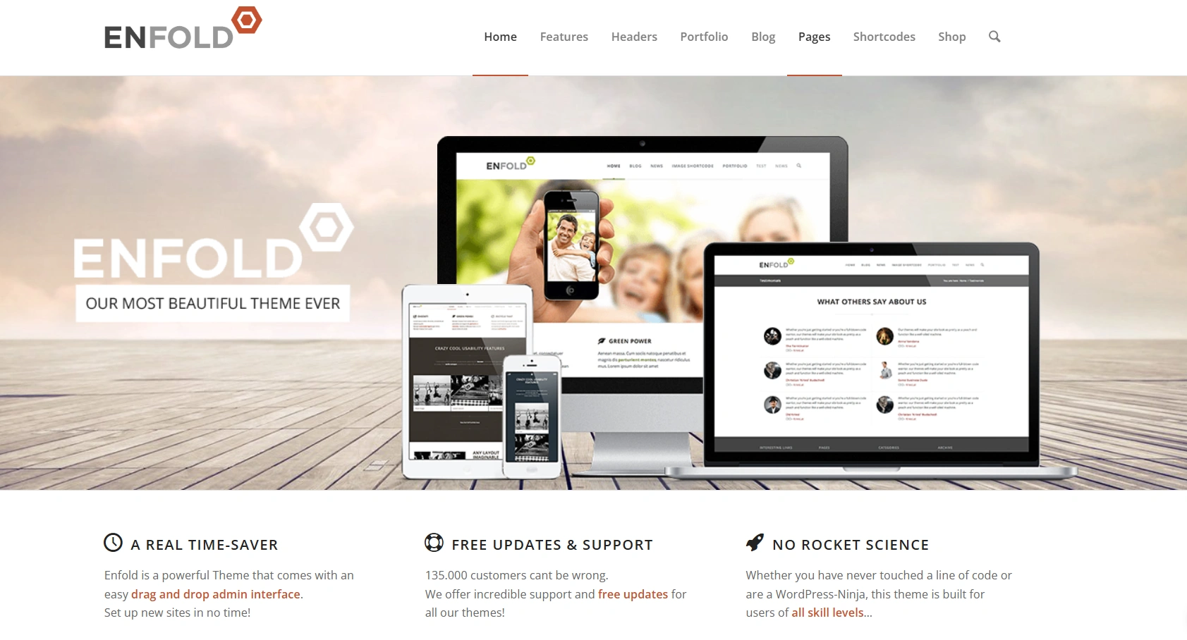 Enfold wordpress theme