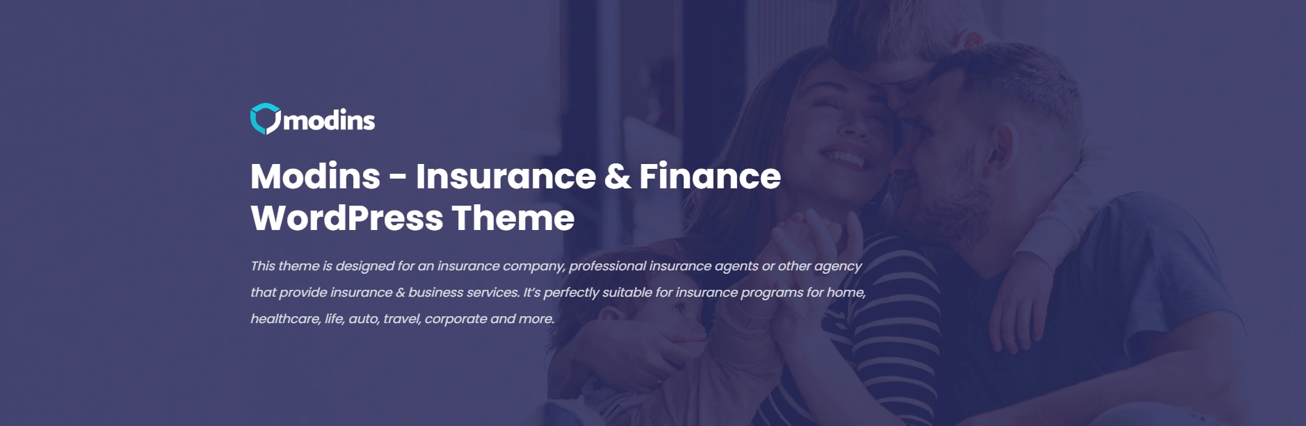 Modins wordpress theme