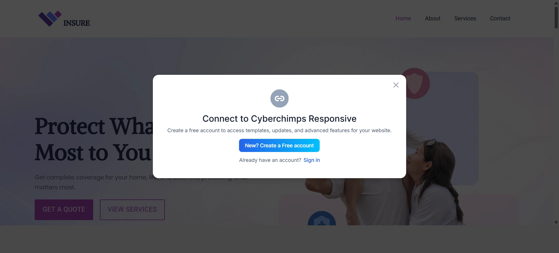 connect site